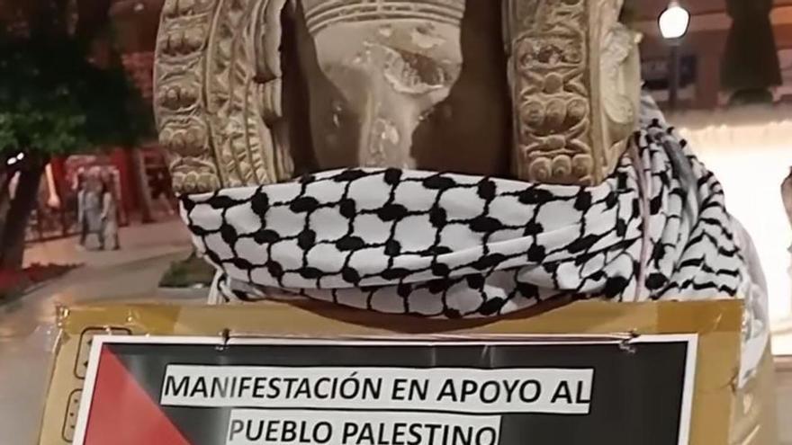 La Dama de Elche también pide el fin del genocidio en Palestina