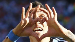 Di Maria, con Argentina.