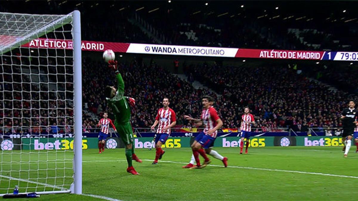 LACOPA | Atlético Madrid - Sevilla (1-2): Moyà se marcó el 1-1