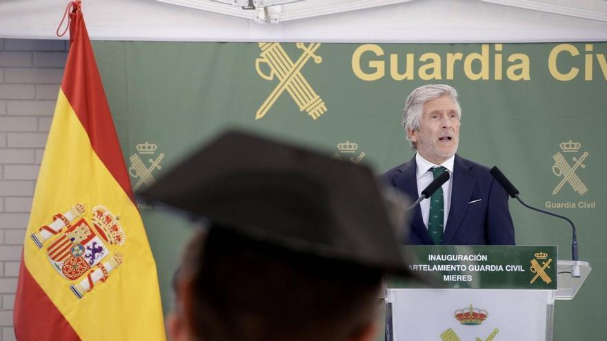 El Ministro del Interior afirma que "es una prioridad" resolver los problemas con los narcopisos de Mieres