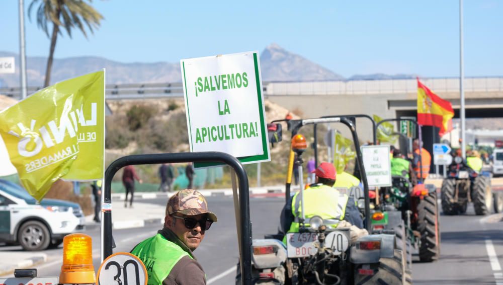 Tractorada en defensa del campo alicantino