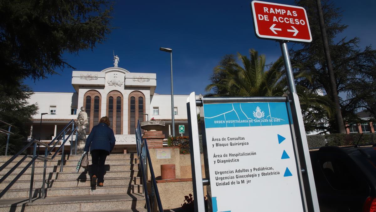 Fachada del hospital San Juan de Dios.