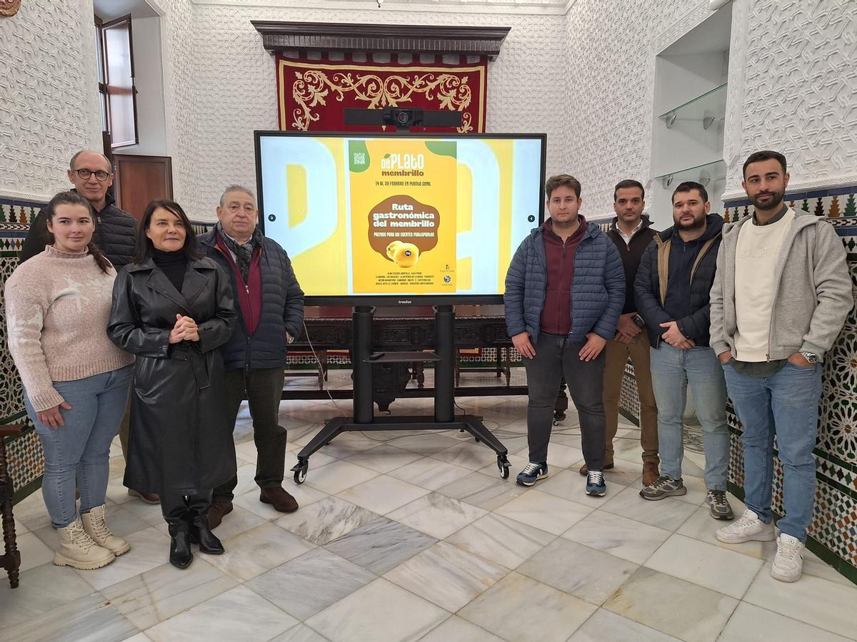 Presentación de las jornadas gastronómicas sobre el membrillo en Puente Genil.