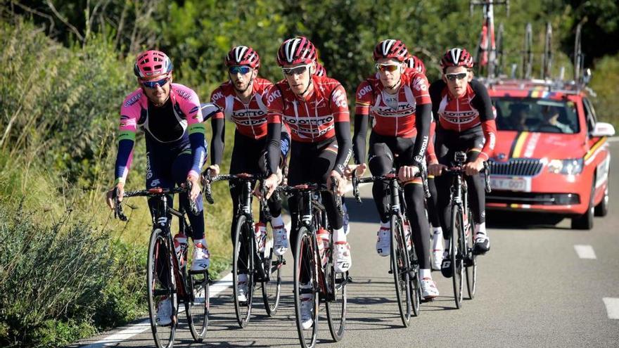 Valls, durante un entrenamiento con su nuevo equipo en Mallorca