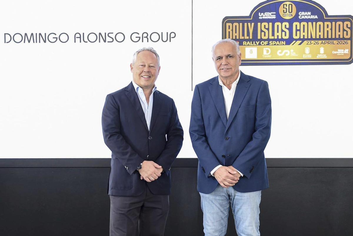 Domingo Alonso y el Rally Islas Canarias, juntos hasta 2031