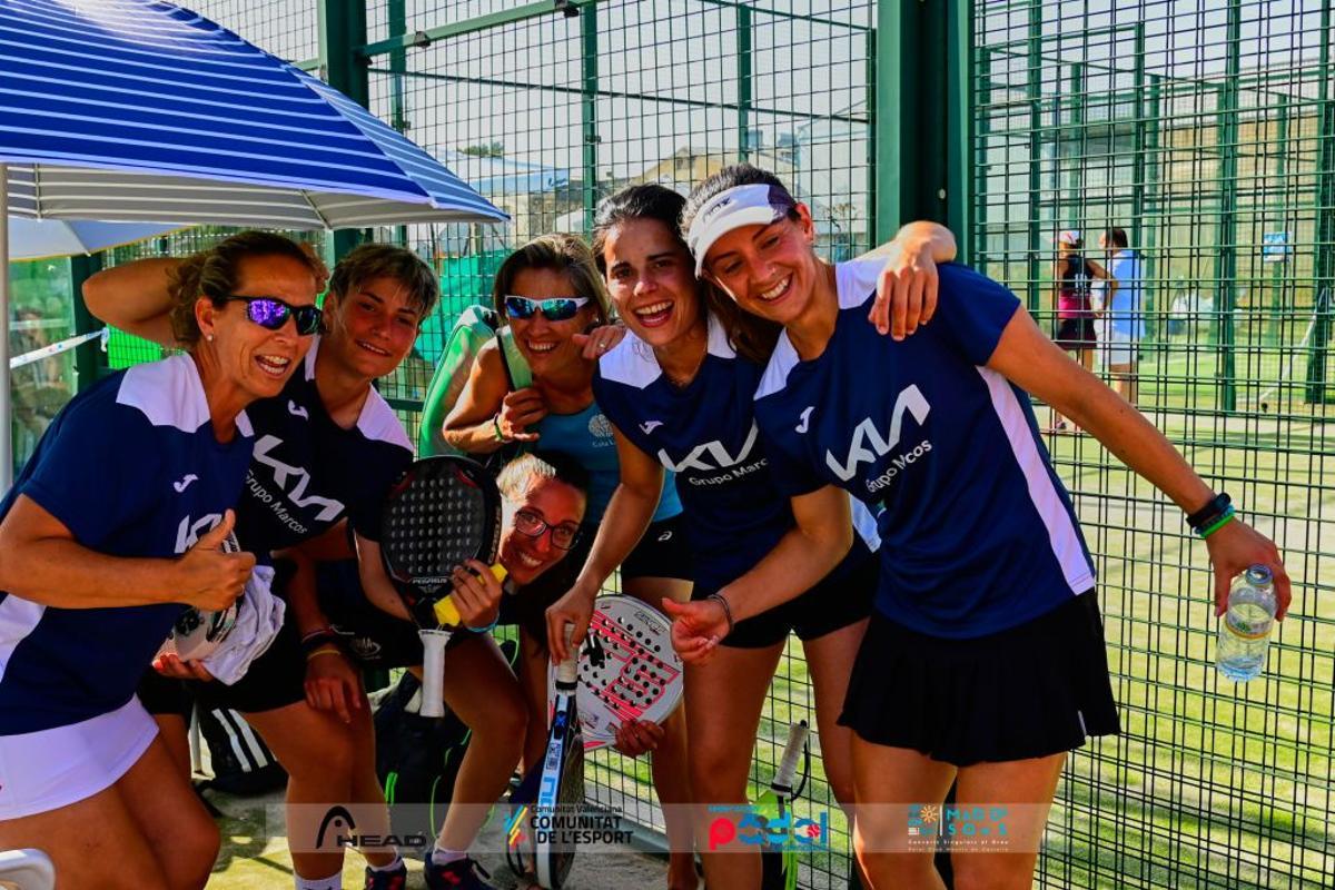 Subcampeonas de la Primera categoría del Campeonato Autonómico por Clubes Absoluto FPCV 2022.