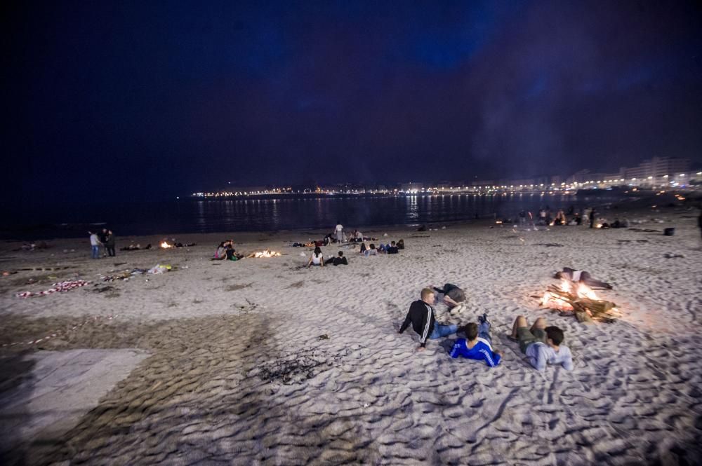 Así transcurrió la noche y amanecieron las playas