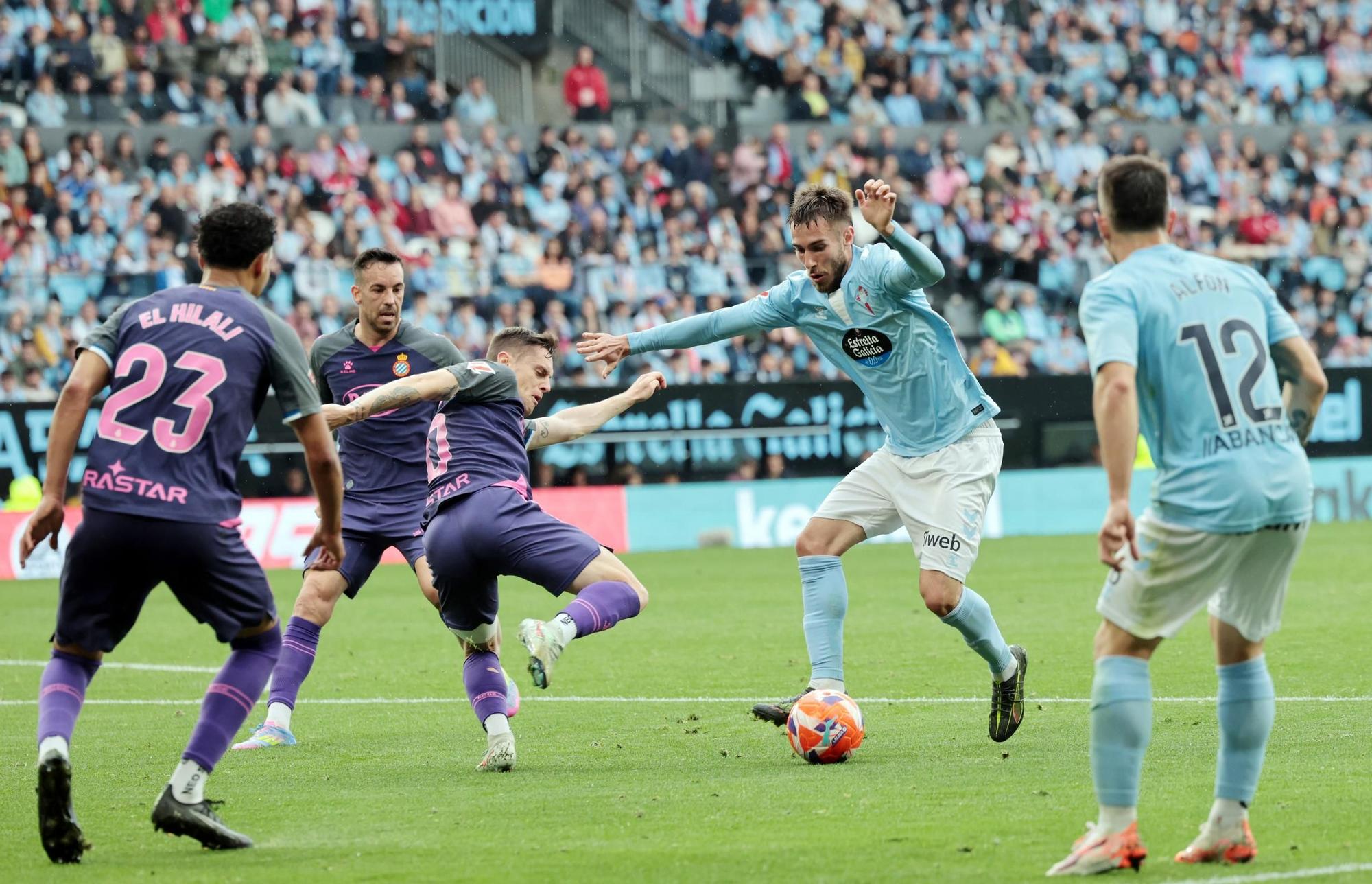 Las mejores imágenes del Celta - Espanyol
