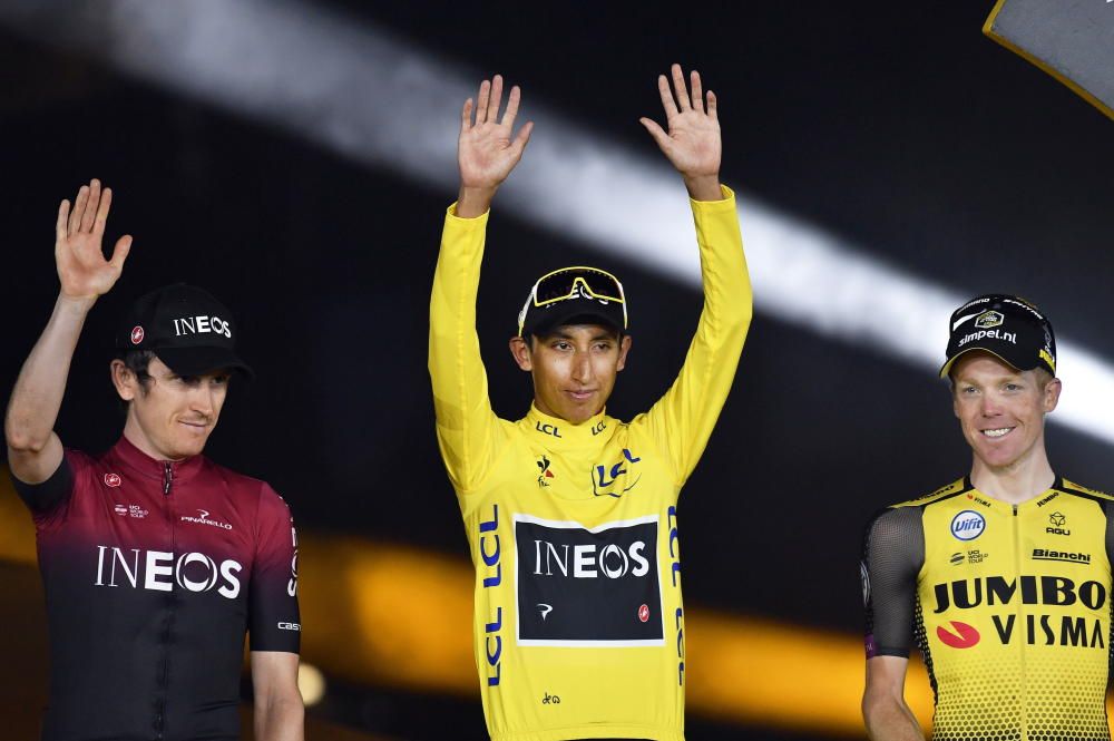 Egan Bernal, campeón del Tour de Francia