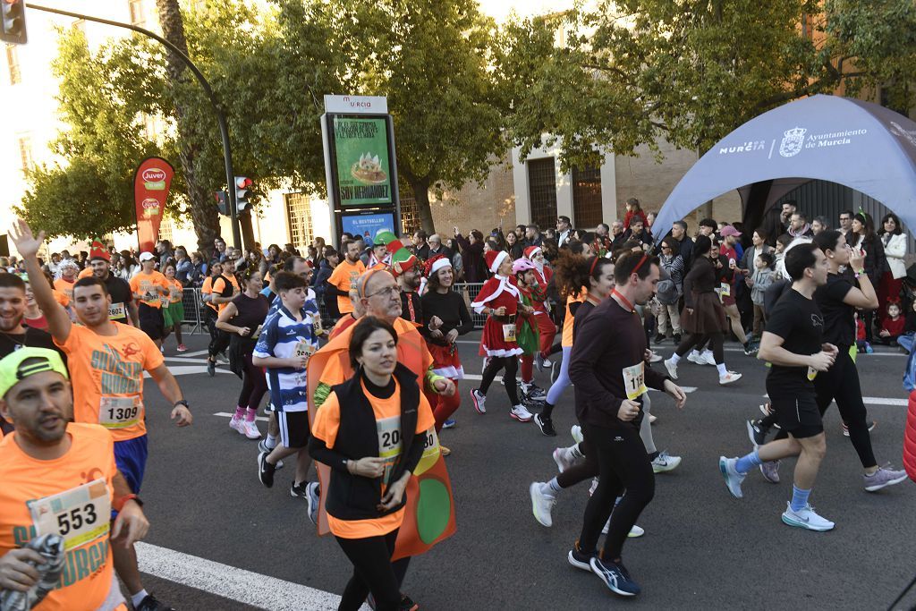 La San Silvestre 2025 en Murcia, en fotografías