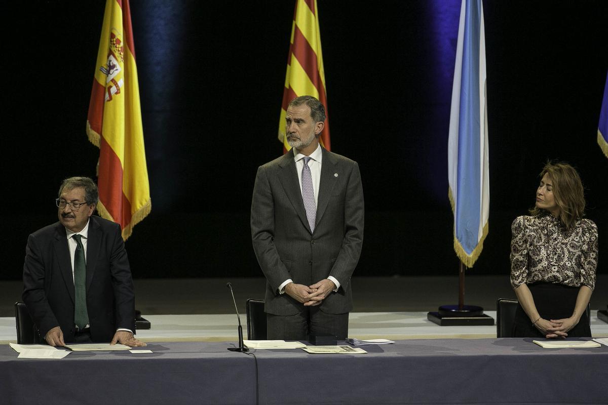 El rey Felipe VI preside en Barcelona la entrega de despachos a los nuevos jueces