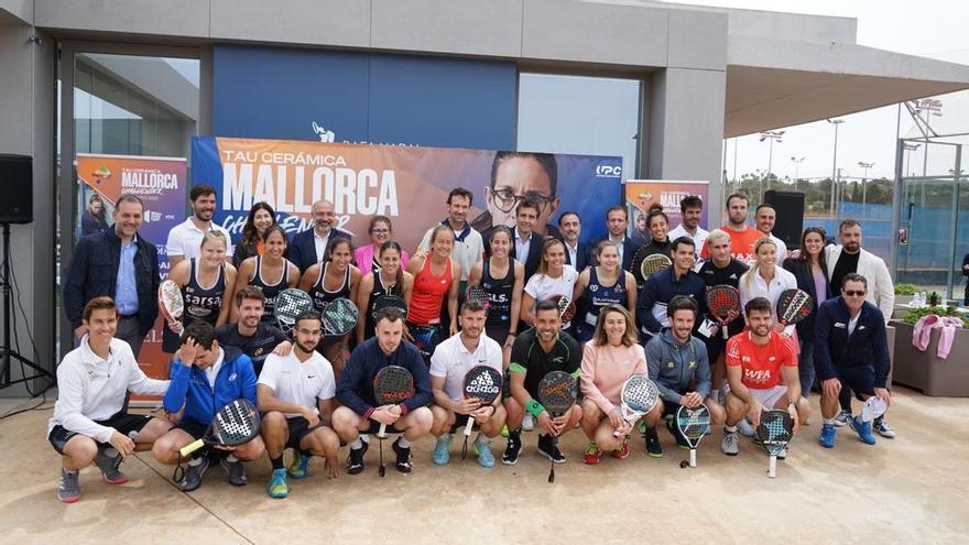 El Pro-am de la Rafa Nadal Academy sirve de presentación del Mallorca Challenger de pádel