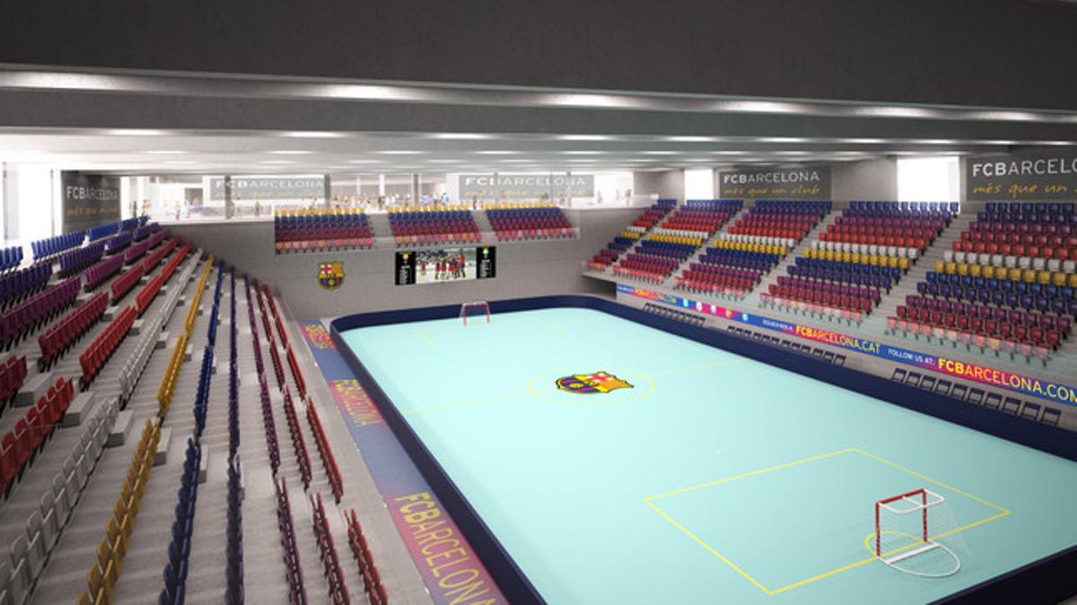 Los detalles del nuevo Palau Blaugrana