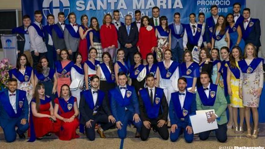 El Santa María homenajea a los bachilleres