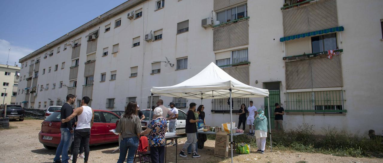 VÍDEO | La Soledat se vuelca en la rehabilitación de las 64 casas