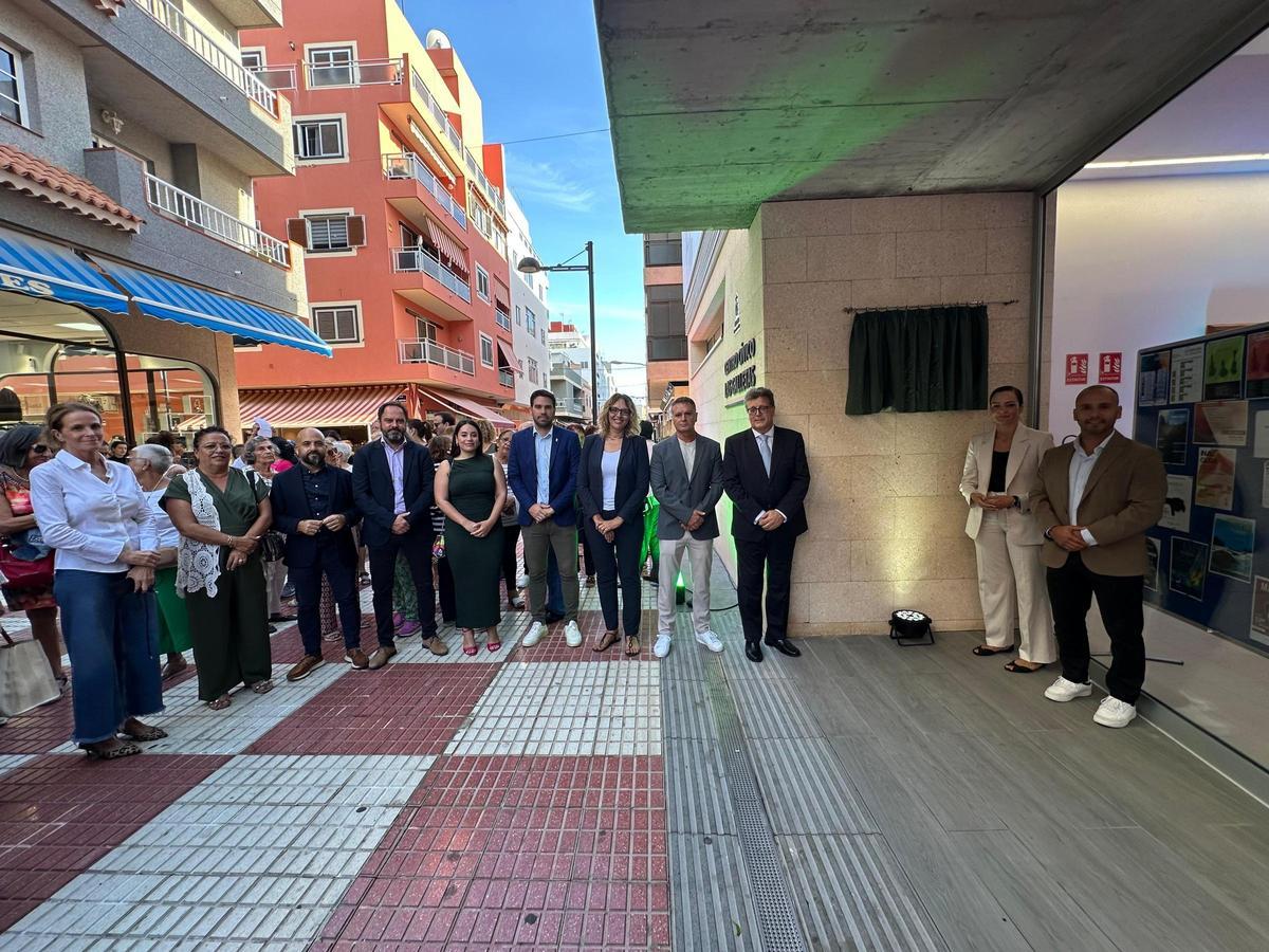 Inauguración del centro cívico.