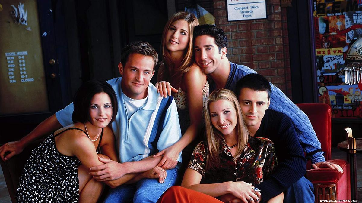 Los protagonistas de 'Friends'