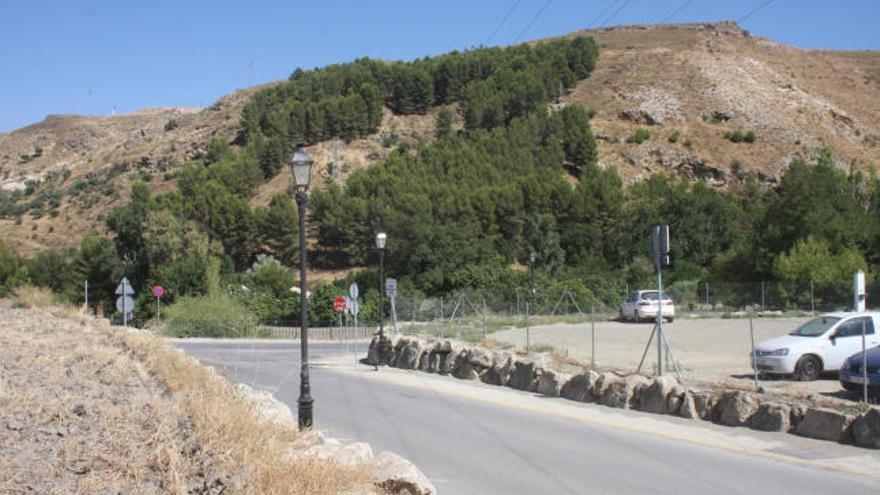 Imagen de la parcela de La Moraleda.