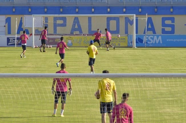 Entrenamiento de la UD Las Palmas en Maspalomas