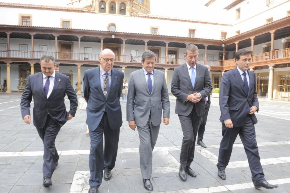 Homenaje de la Real Academia de Ingeniería a los asturianos Luis Adaro y Jerónimo Ibrán