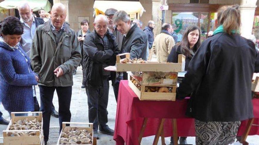 Parada de la fira de l&#039;any passat, al nucli antic