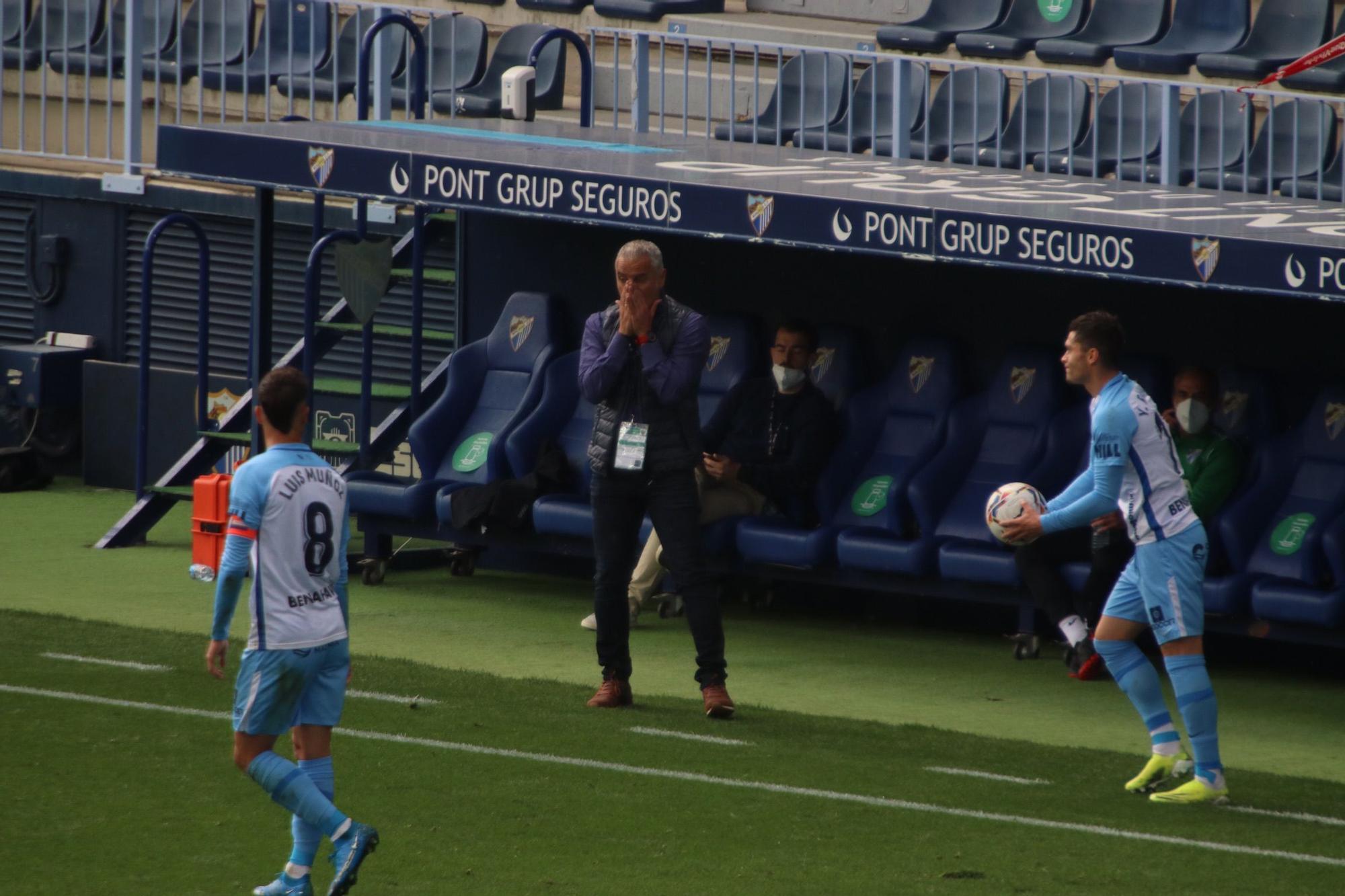 Las imágenes del Málaga CF - CE Sabadell de LaLiga Smartbank