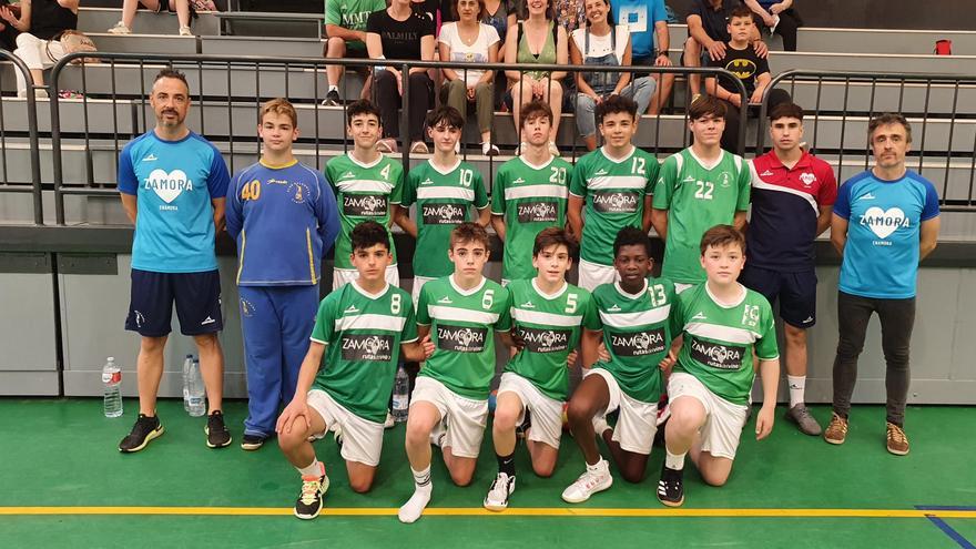 Tercer puesto para el Infantil del Balonmano Zamora en la Copa Plata