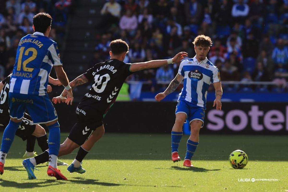 La Coruña - Málaga CF, en imágenes