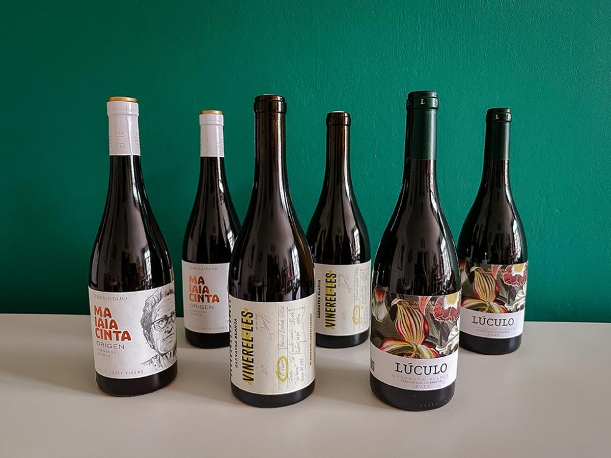 Selecció de garnatxes blanques de juliol