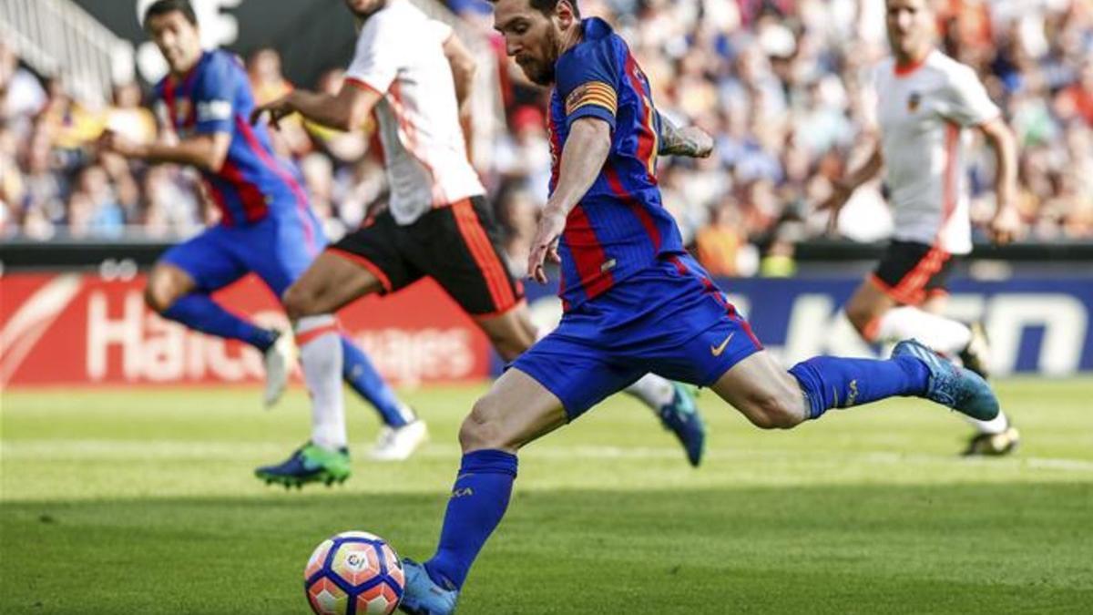 Leo Messi volvió a ser decisivo