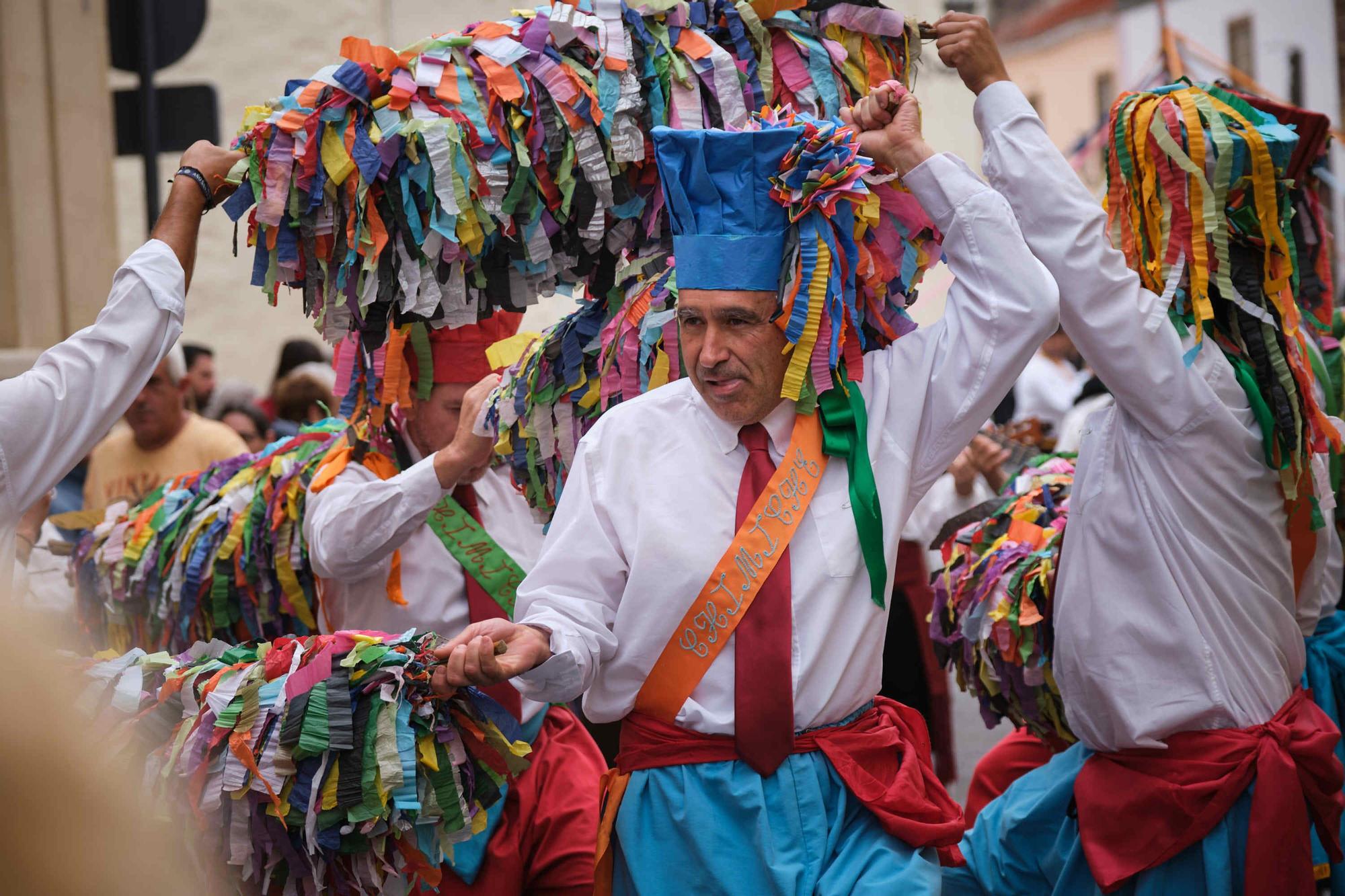 Muestra de las danzas rituales de Tenerife