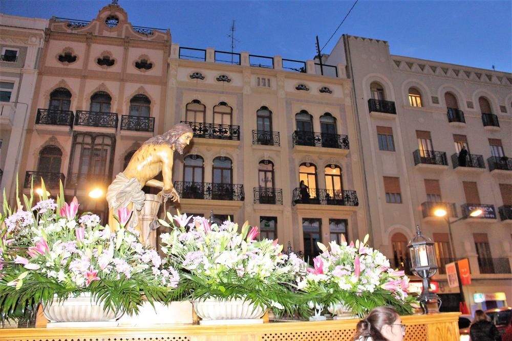 Procesión conjunta del Grao: hermandades de la Flagelación y Cristo de la Palma