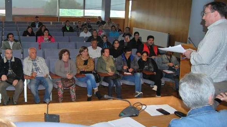 Pruebas celebradas ayer en Cangas.  // G.N.