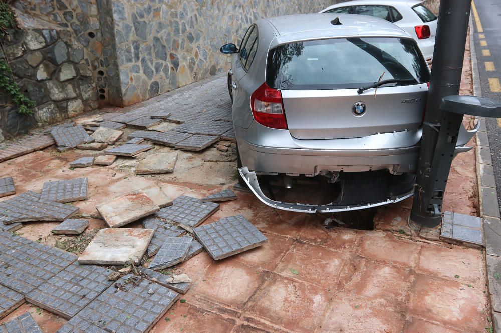 La tormenta provoca más de 200 incidentes