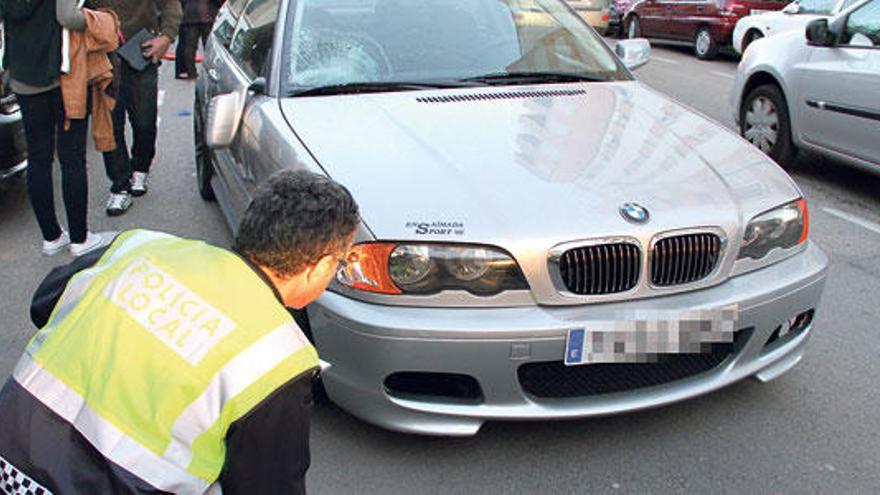 Un peatón resulta herido muy grave al ser atropellado en Palma