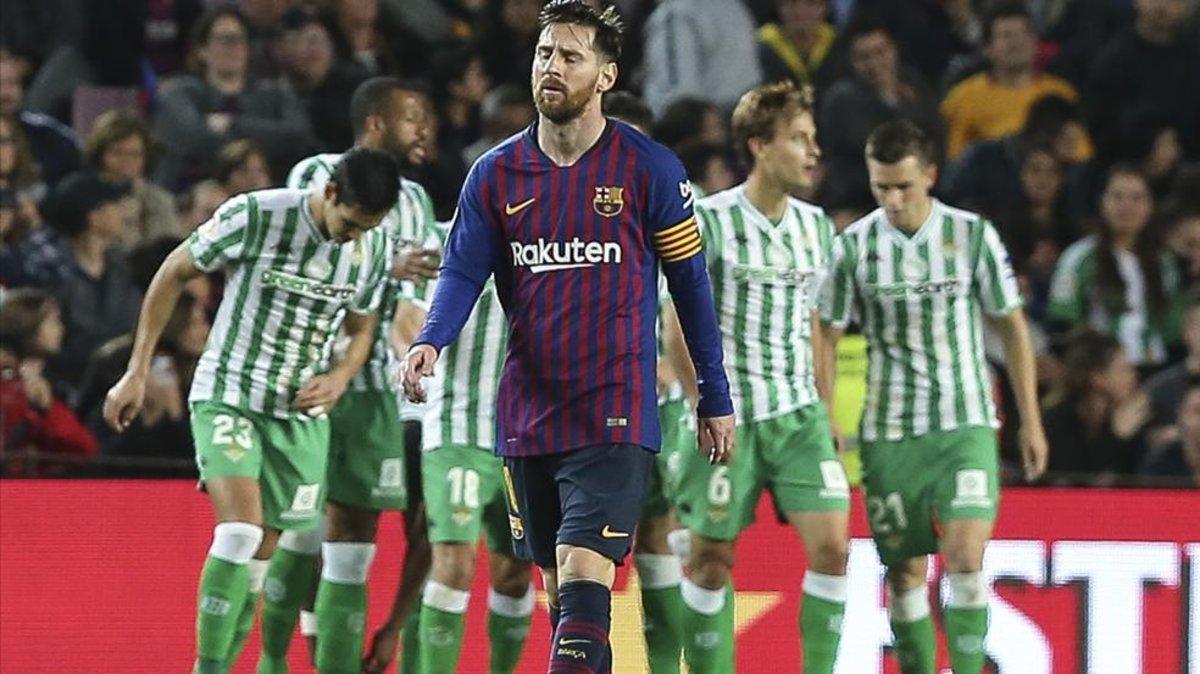 El doblete de Leo Messi no fue esa tarde suficiente ante un descarado Betis