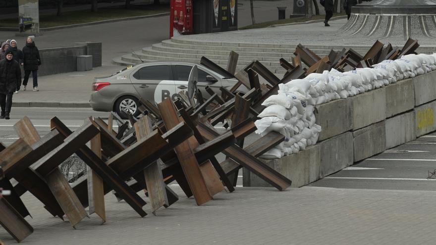 Barricadas en Kiev.