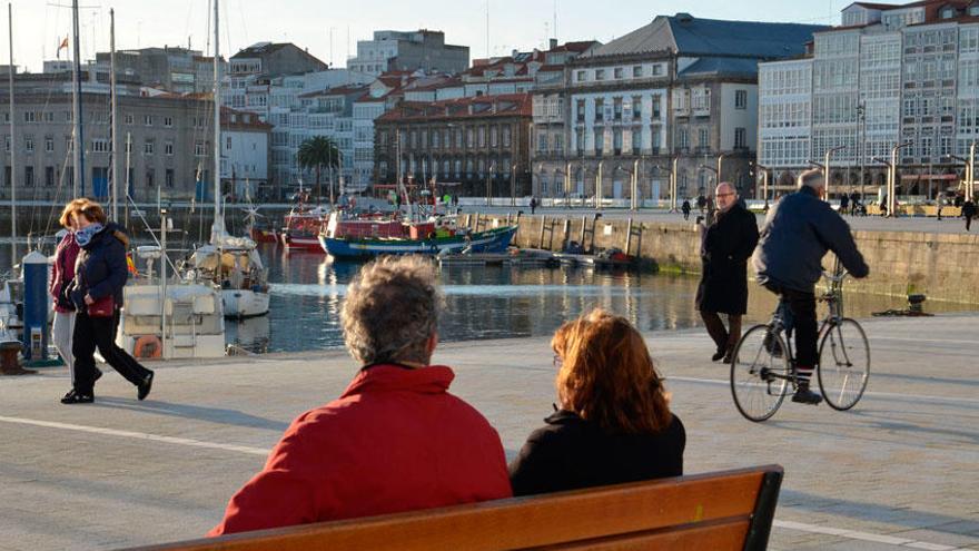 Tarde soleada de invierno en La Marina.