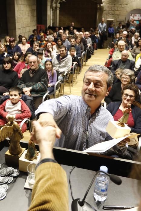 Entrega de premis del Concurs de Pessebres de l'Associació de Pessebristes de Girona