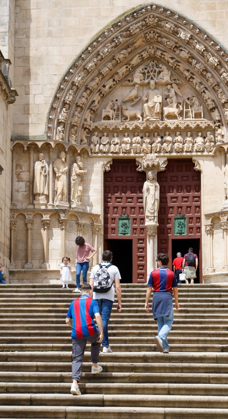 Burgos se tiñe de blaugrana