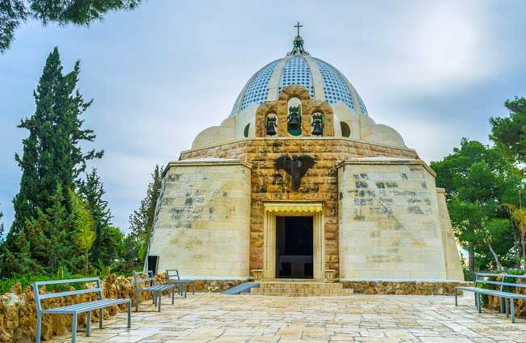 La iglesia del Campo de los Pastores, a 3 km de Belén, el lugar donde, según la Biblia, el ángel se le apareció a los pastores para anunciarles el nacimiento de Jesús.
