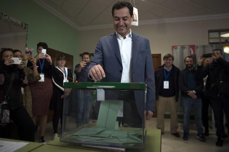 Las elecciones andaluzas, en imágenes