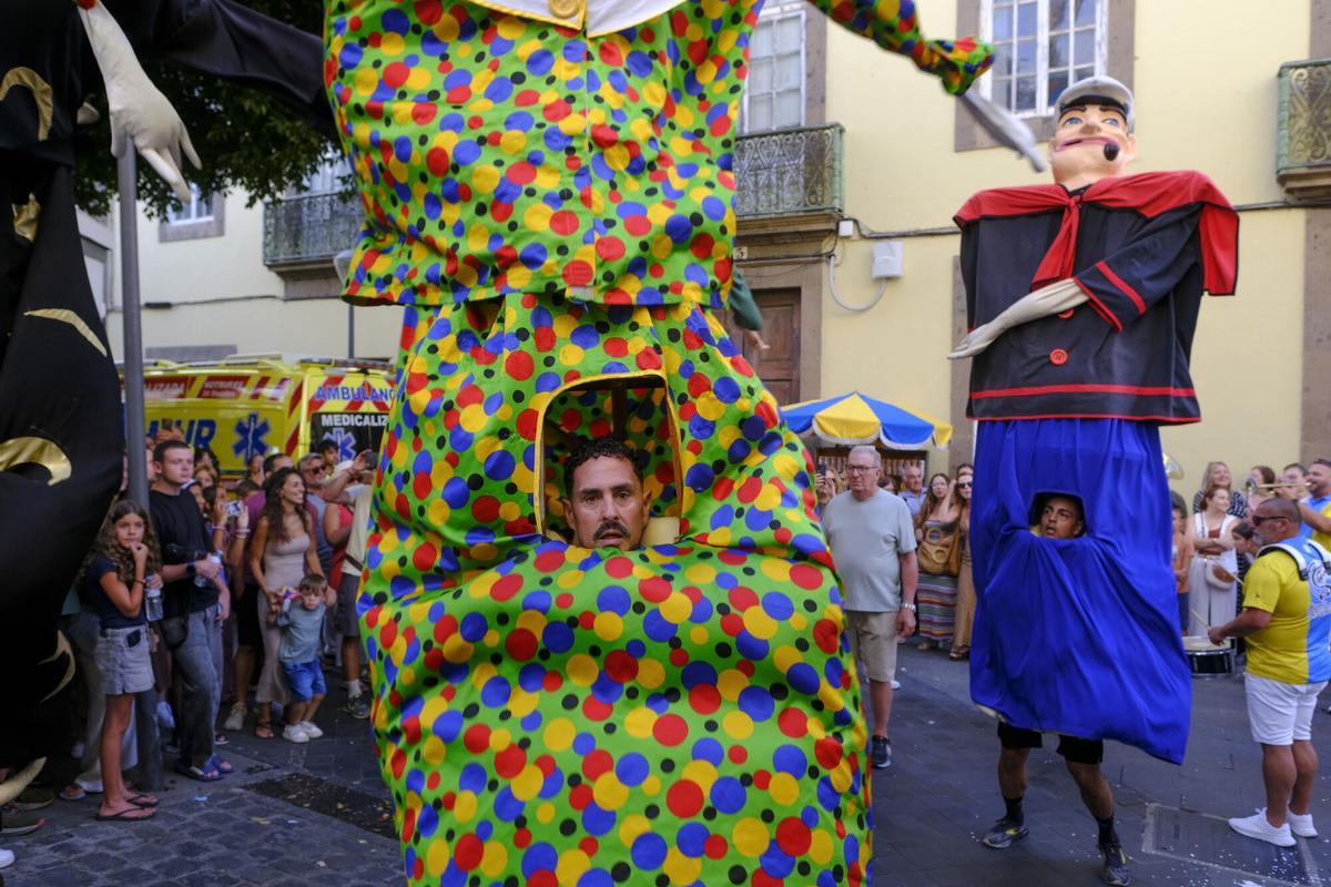 Día principal de las Fiestas de la Virgen de Guía. Batalla de flores