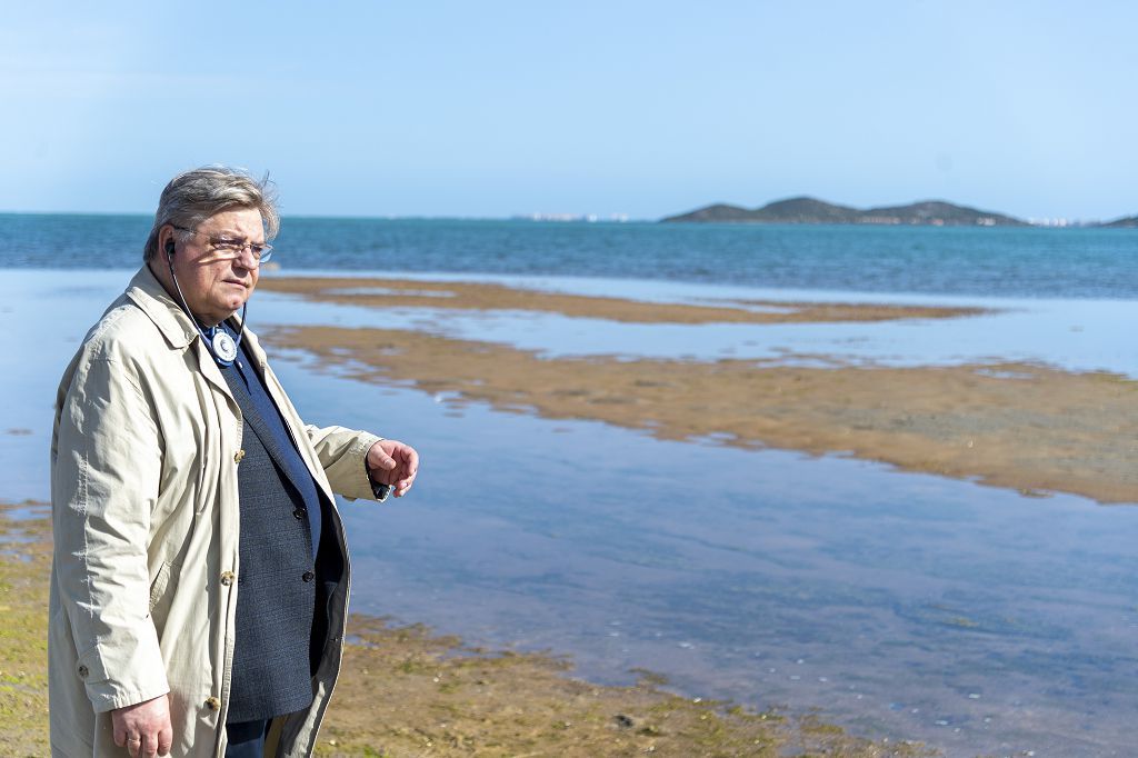 Visita de eurodiputados al Mar Menor