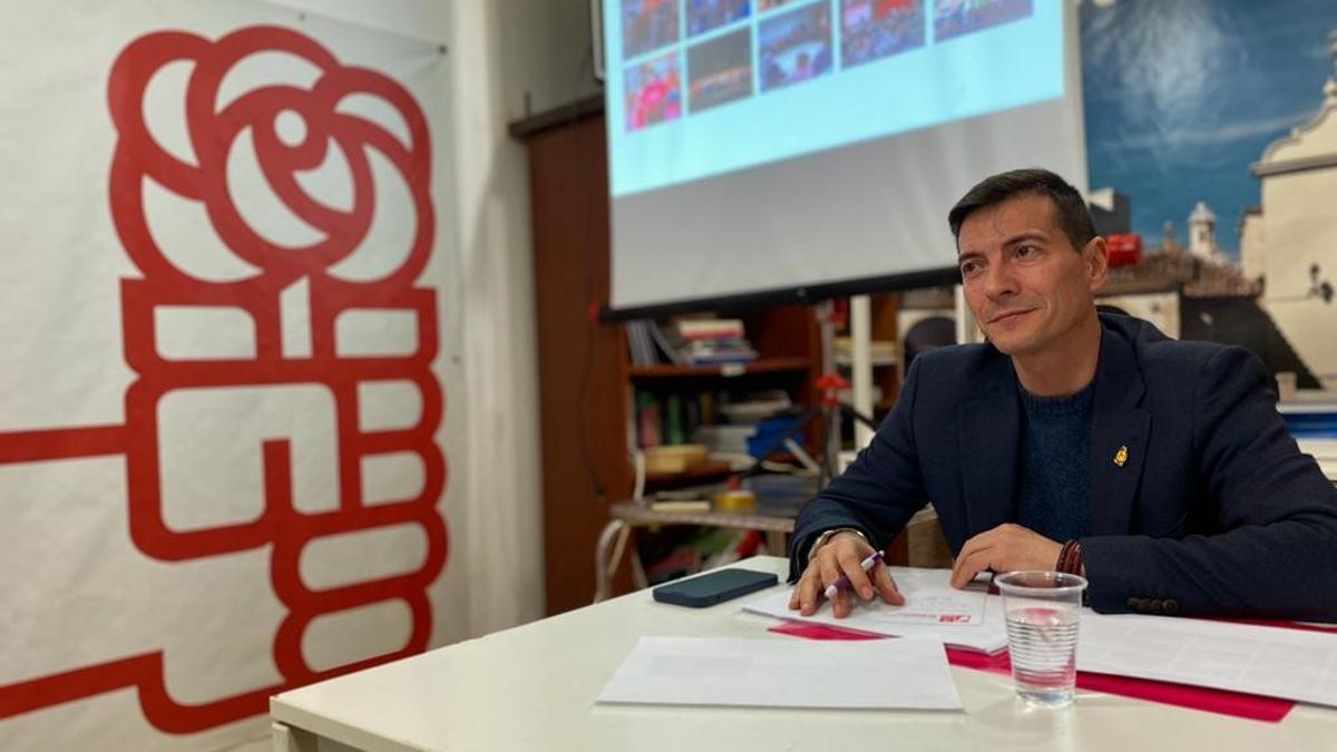 Rafa García se presenta a la reelección como alcalde de Burjassot por el PSOE.