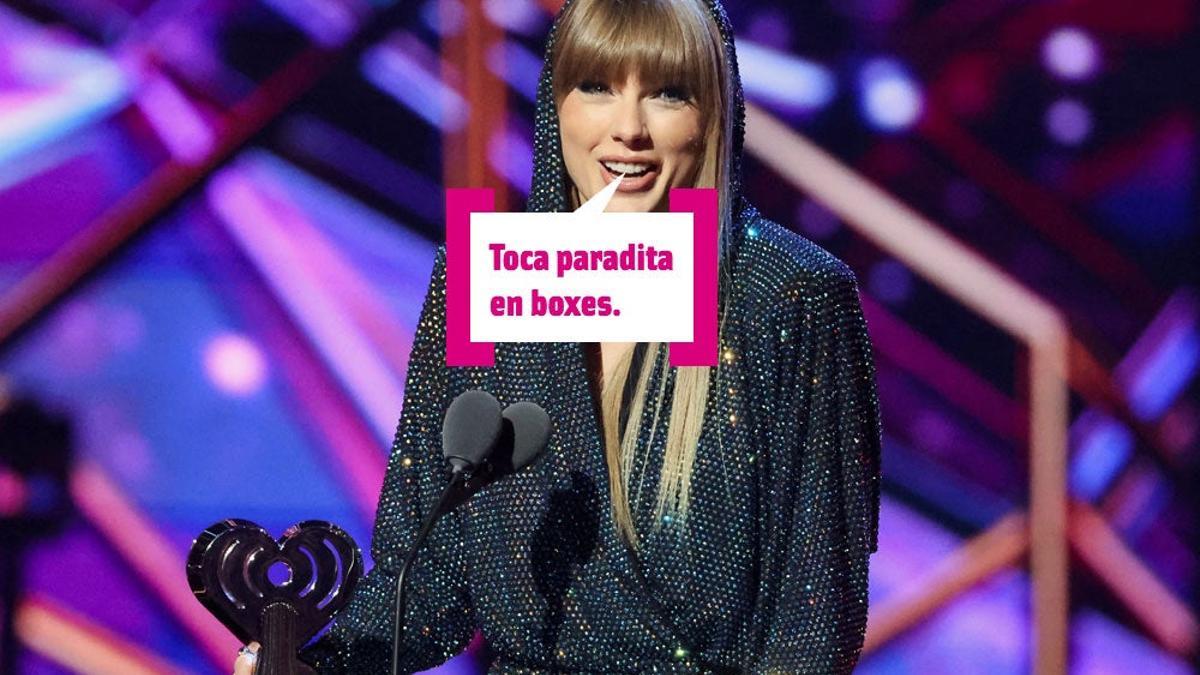 Taylor Swift recoge un premio