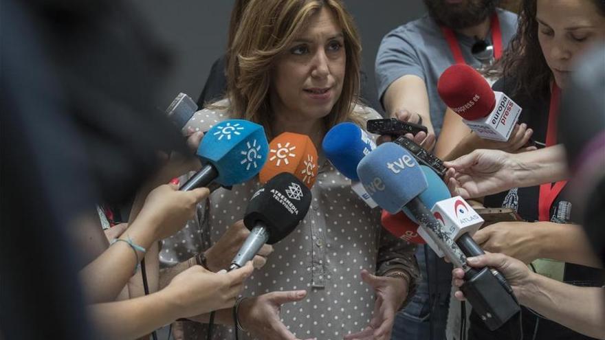 Susana Díaz: &quot;Exigiremos depurar al máximo las responsabilidades por el incendio&quot;