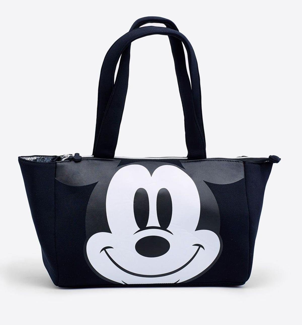 Bolsa para llevar la comida con Mickey Mouse de women'secret. (Precio: 15, 99 euros)