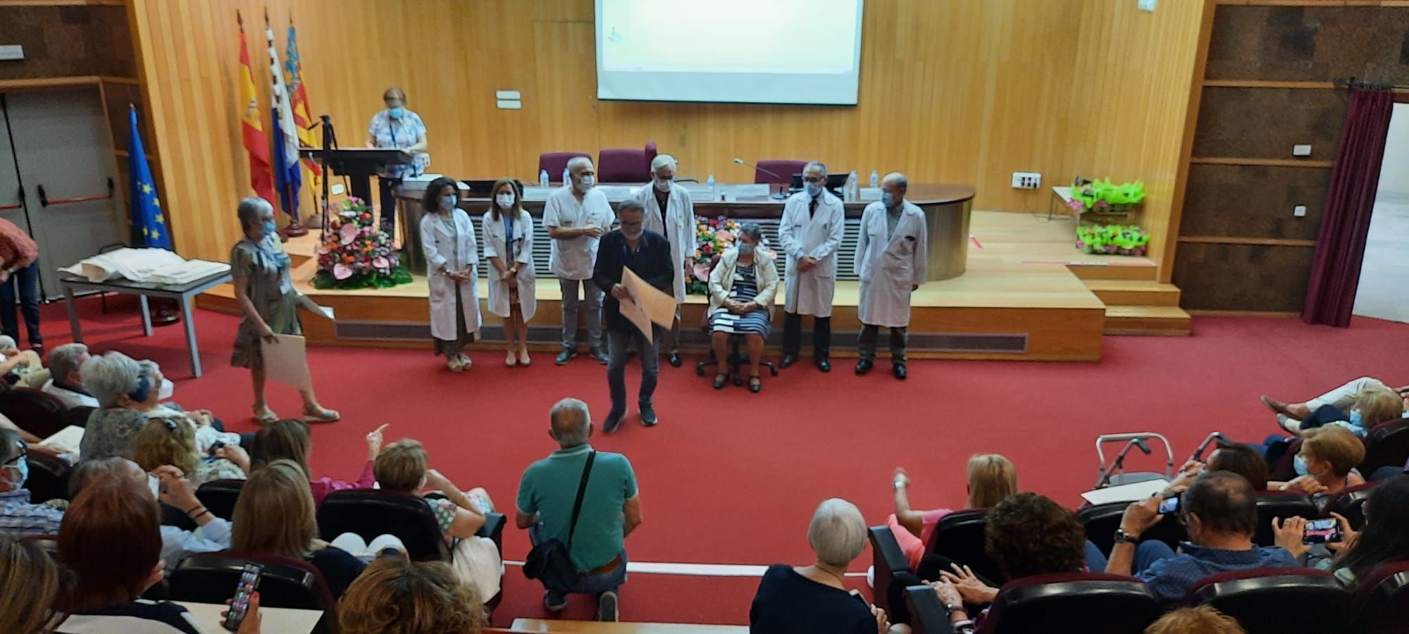 Homenaje al personal jubilado del Hospital General de Alicante