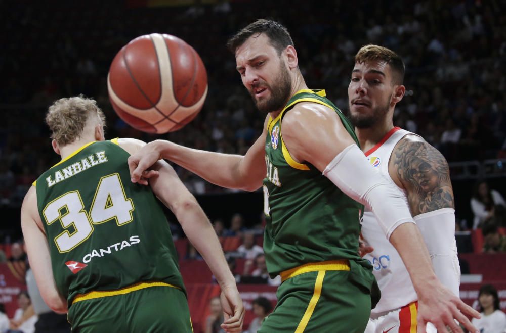 Mundial de baloncesto: España-Australia